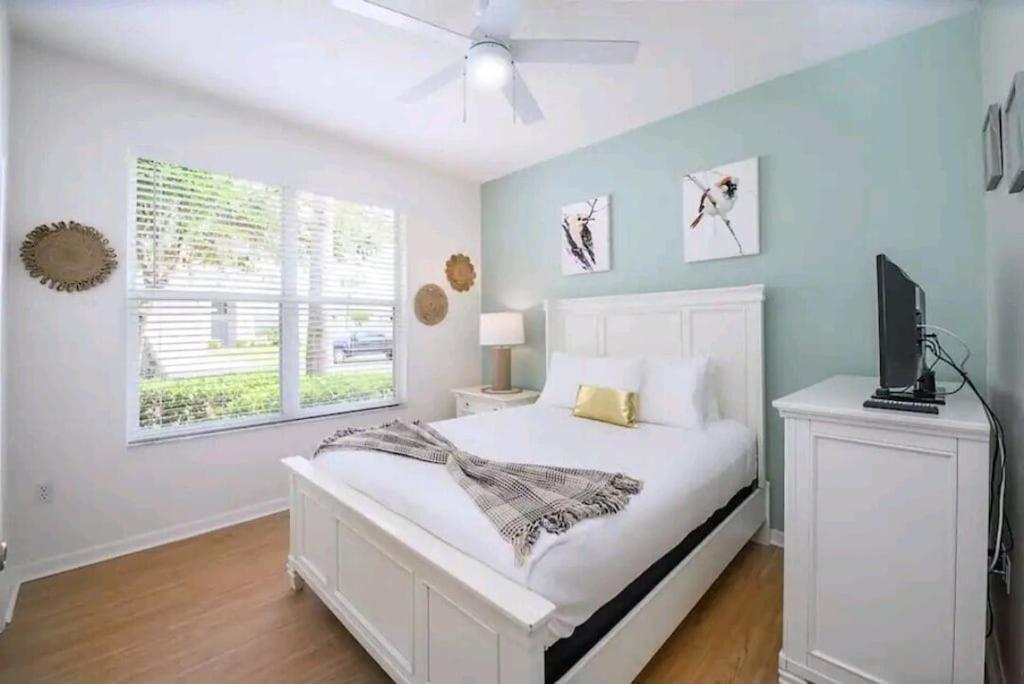 Relaxing, Private Family Home At Lake Berkley Resort, South Facing Pool, Near Disney, Seaworld كيسيمي المظهر الخارجي الصورة